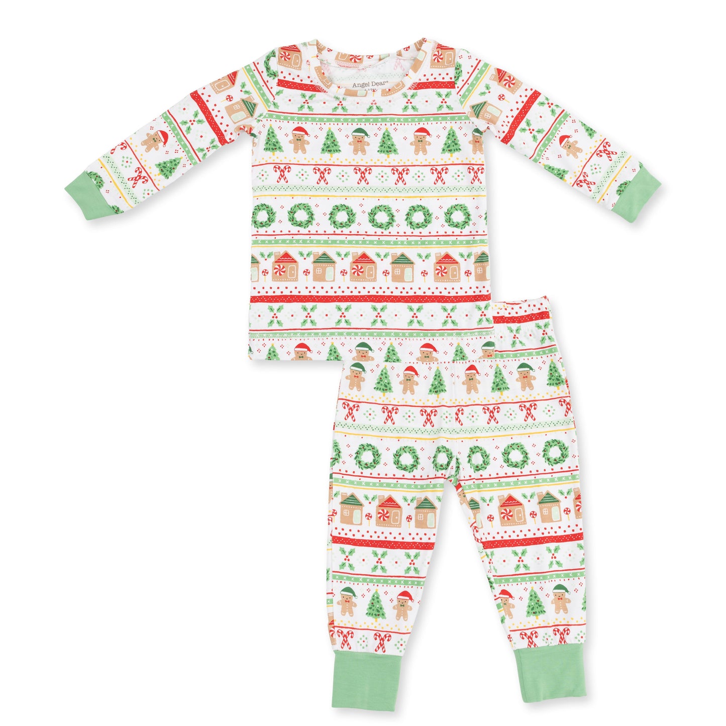 Gingerbread Fair Isle Uni - Long Sleeve Loungewear Set