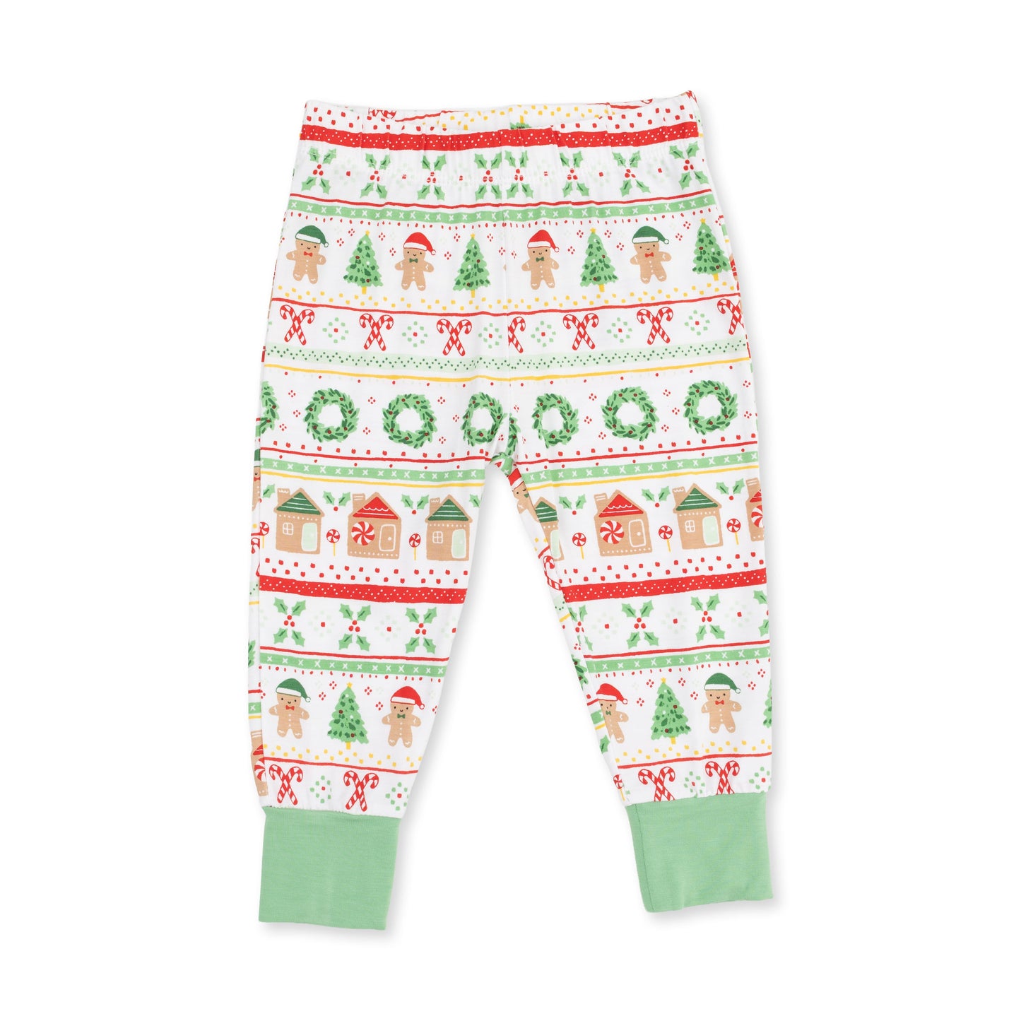 Gingerbread Fair Isle Uni - Long Sleeve Loungewear Set