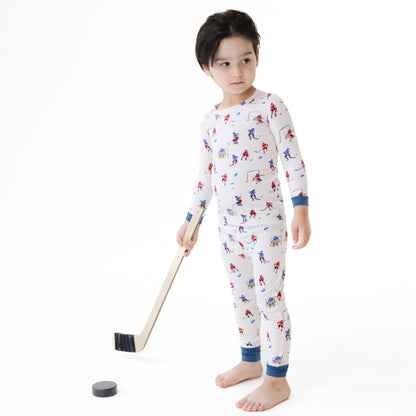 Hockey Players - Long Sleeve Loungewear Set