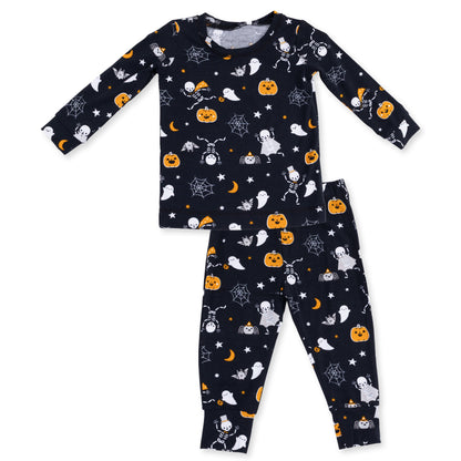 Halloween Skeleton Buddies - Long Sleeve Loungewear Set