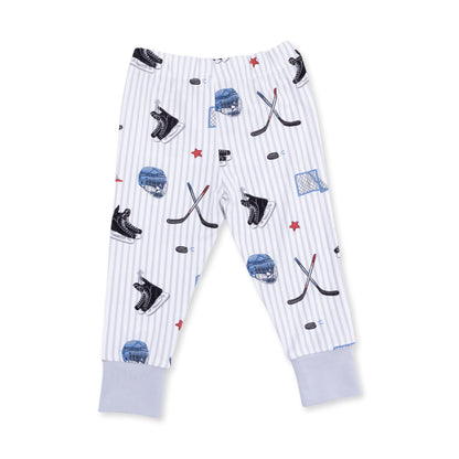 Hockey Stripe - Long Sleeve Loungewear Set