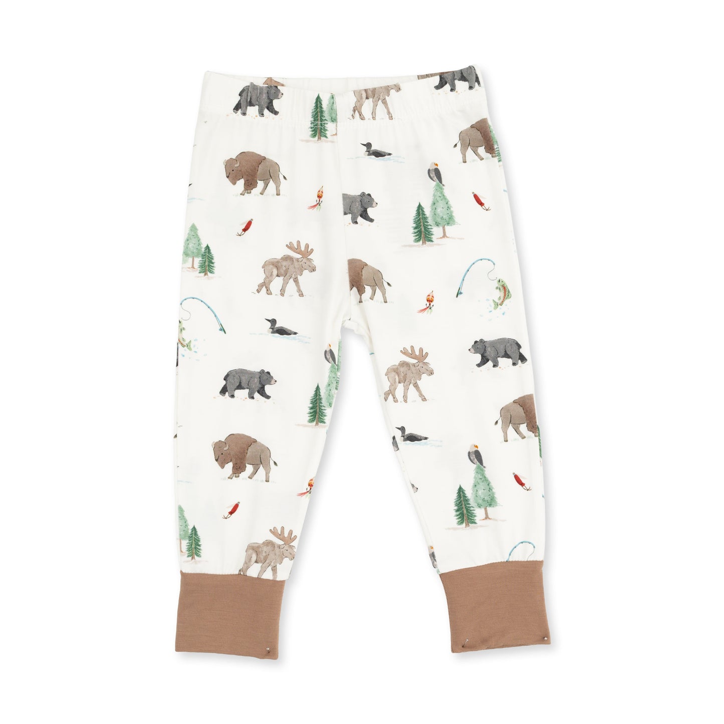 Northern Woodland Animals - Long Sleeve Loungewear Set