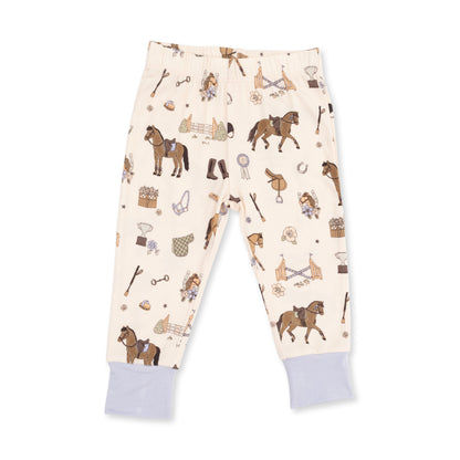 Pretty Equestrian - Long Sleeve Loungewear Set