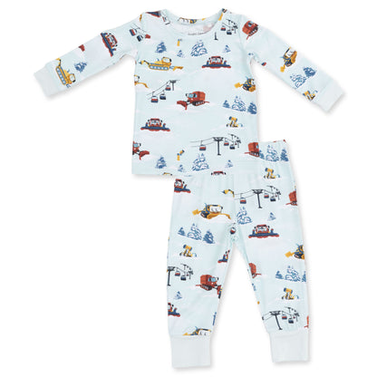 Snow Cats - Long Sleeve Loungewear Set