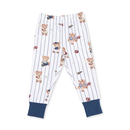 Mixed Sports Bears - Long Sleeve Loungewear Set