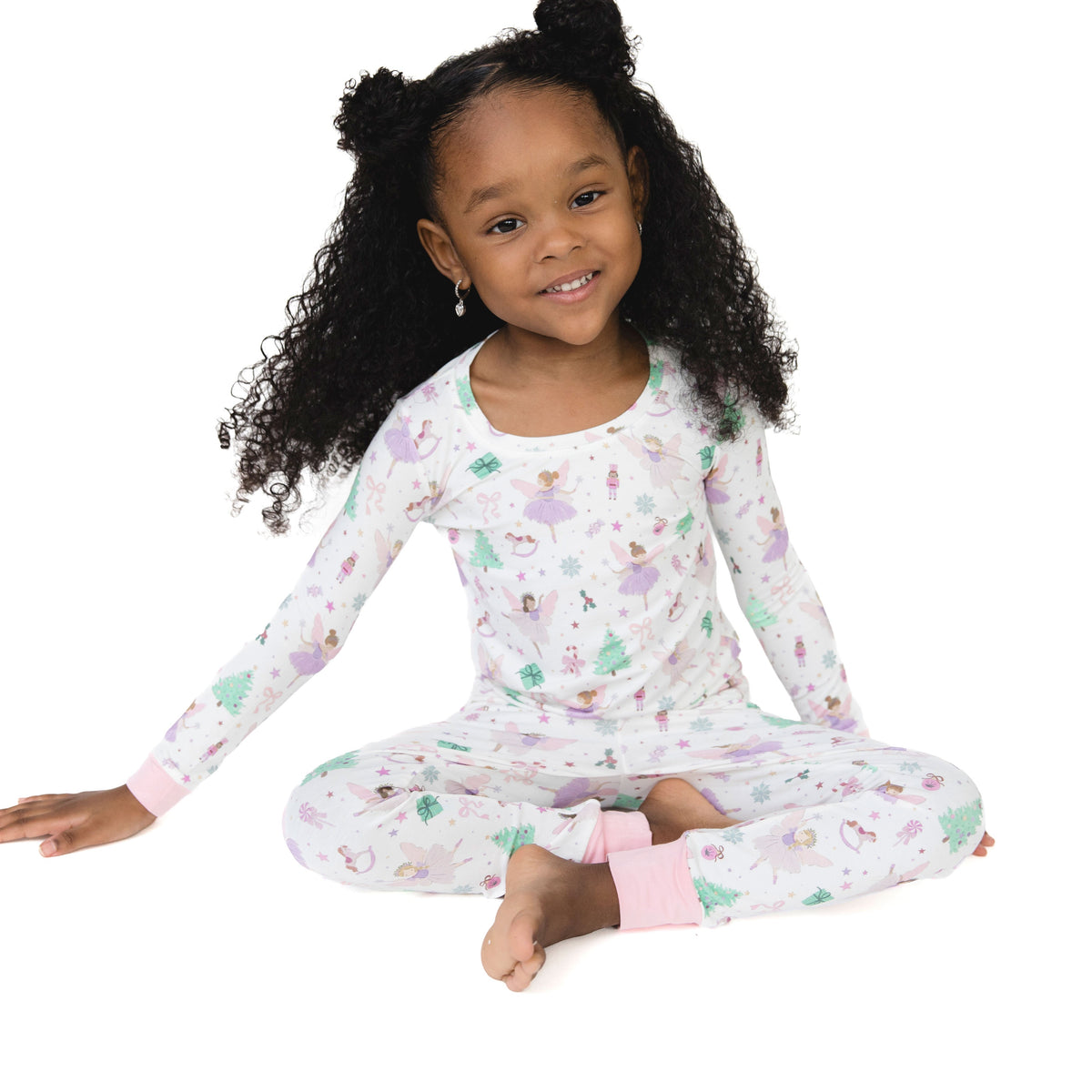 Sugar Plum Fairies - Long Sleeve Loungewear Set