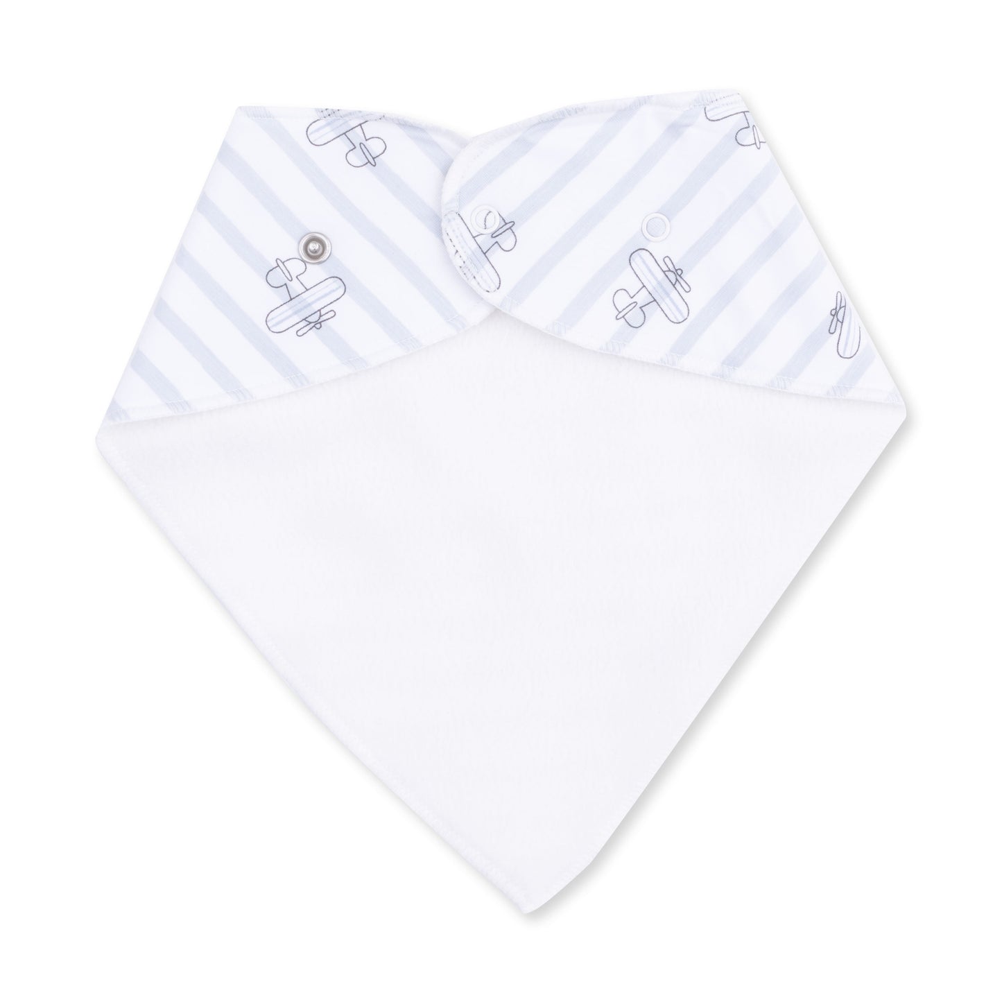 Airplane Stripe - Bandana Bib