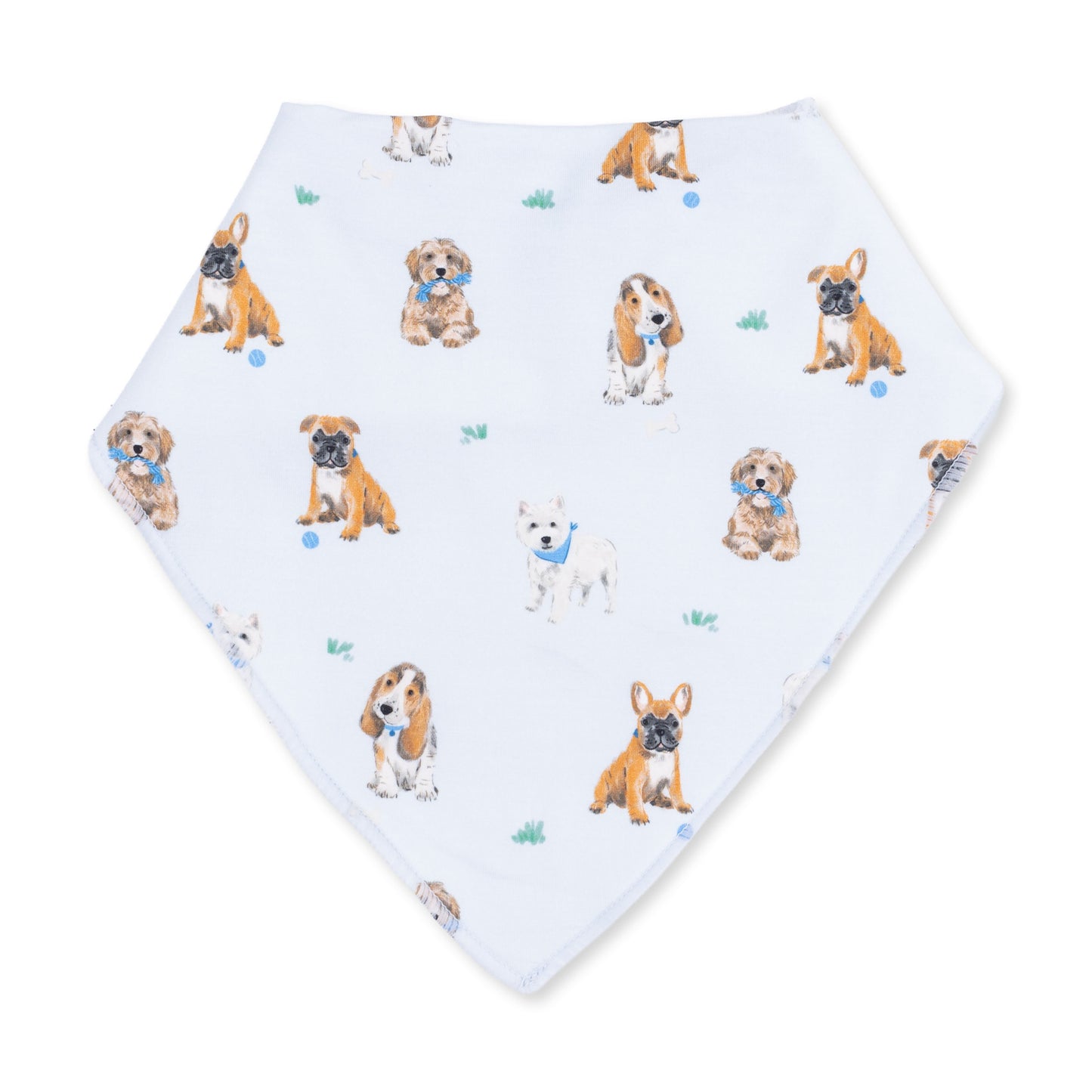 Bestie Dogs Blue - Bandana Bib