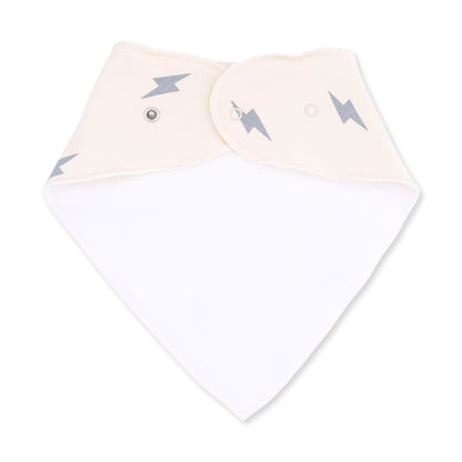 Mini Lightning Bolt - Bandana Bib