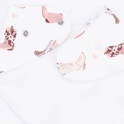 Buckarette Boots - Bandana Bib