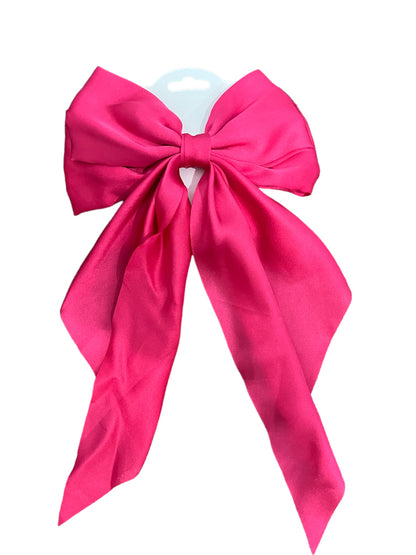 Satin Hair Bows for toddler and adults - Cajun Cuties & Co