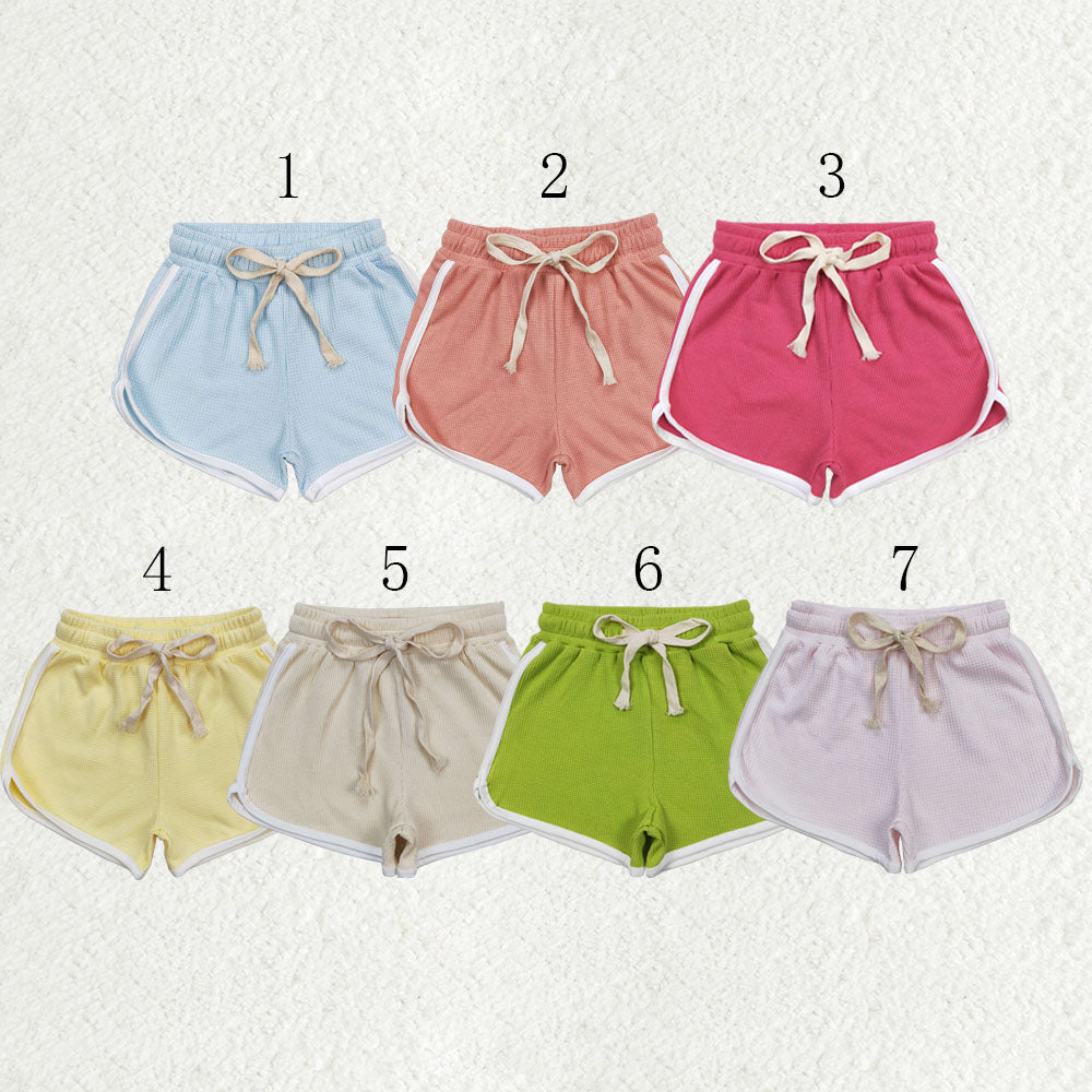 Sibling Baby Girls Colorful Summer Cotton Shorts Bottom