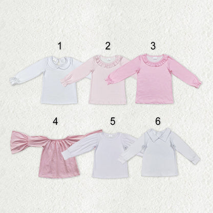 Sibling Baby Boys Girls Long Sleeves Tee Shirts Top