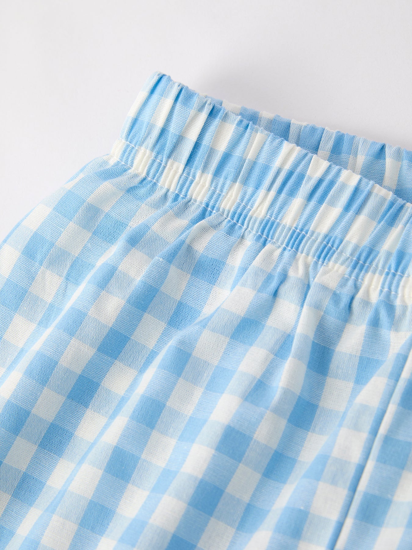 Blue Smocked Church Christ Bishop Christening Toddler Boys'Set