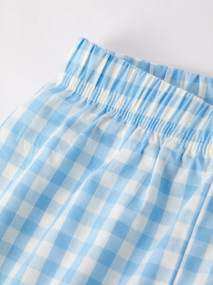 Blue Smocked Church Christ Bishop Christening Toddler Boys'Set