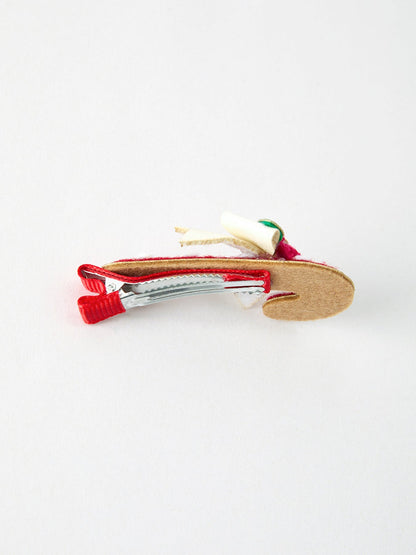 Christmas Candy Cane Girls Hair Clip