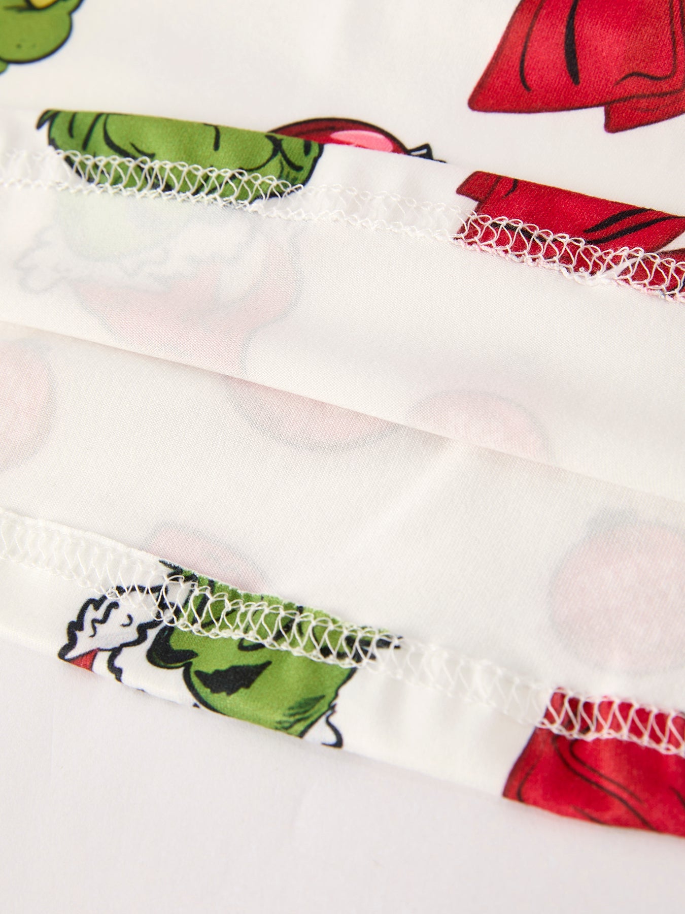 Winter Christmas Santa Hat Character Print  Green Girls Dress