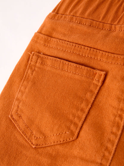 Fall thanksgiving Bow Bell Bottoms