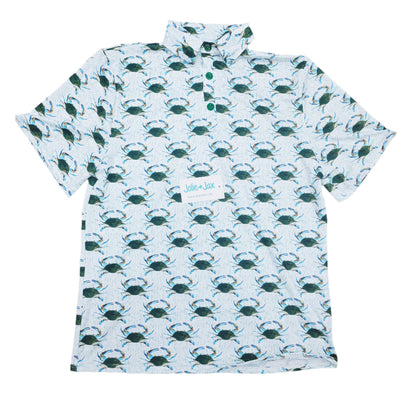Green Crab Polo Adult Shirt
