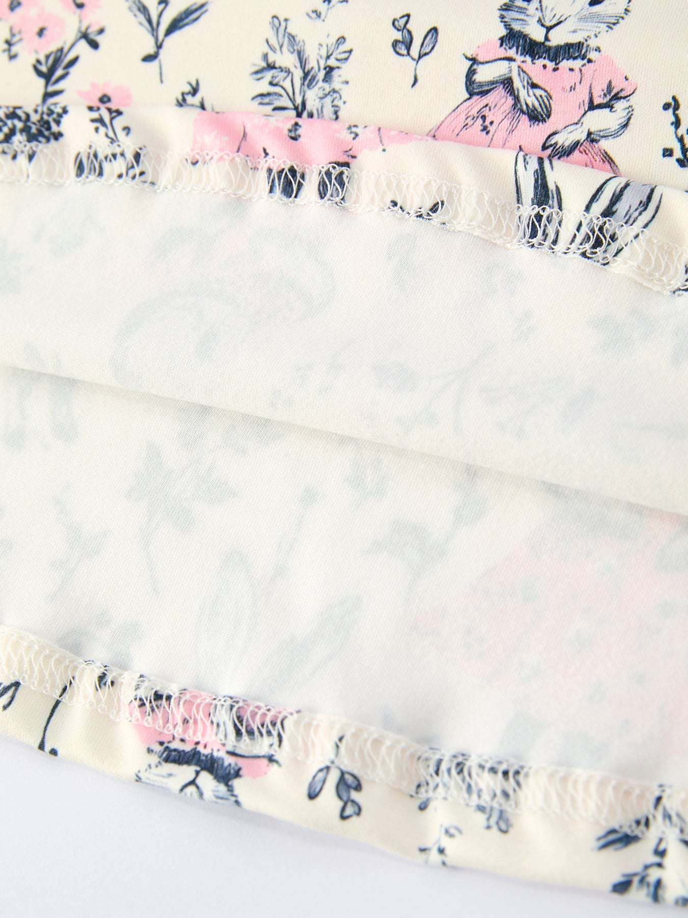 Easter Vintage Bunny Girls Twirl Dress