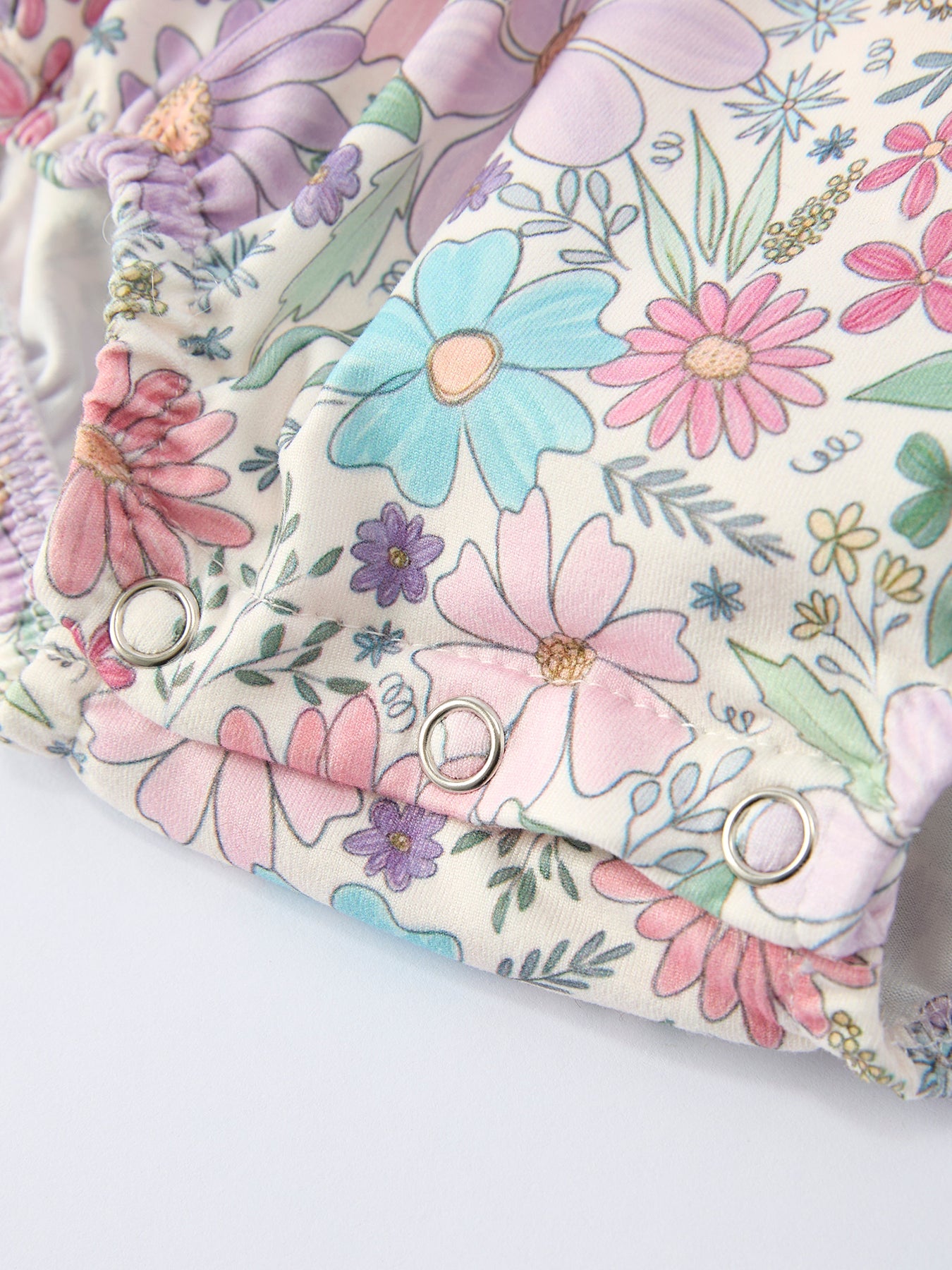 PREORDER Girls Pink Floral Sleeveless Baby Girls Romper