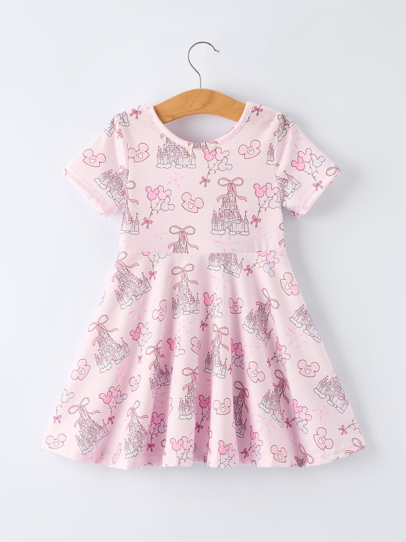 PREORDER Summer Castle Girls Short Sleeve Dress