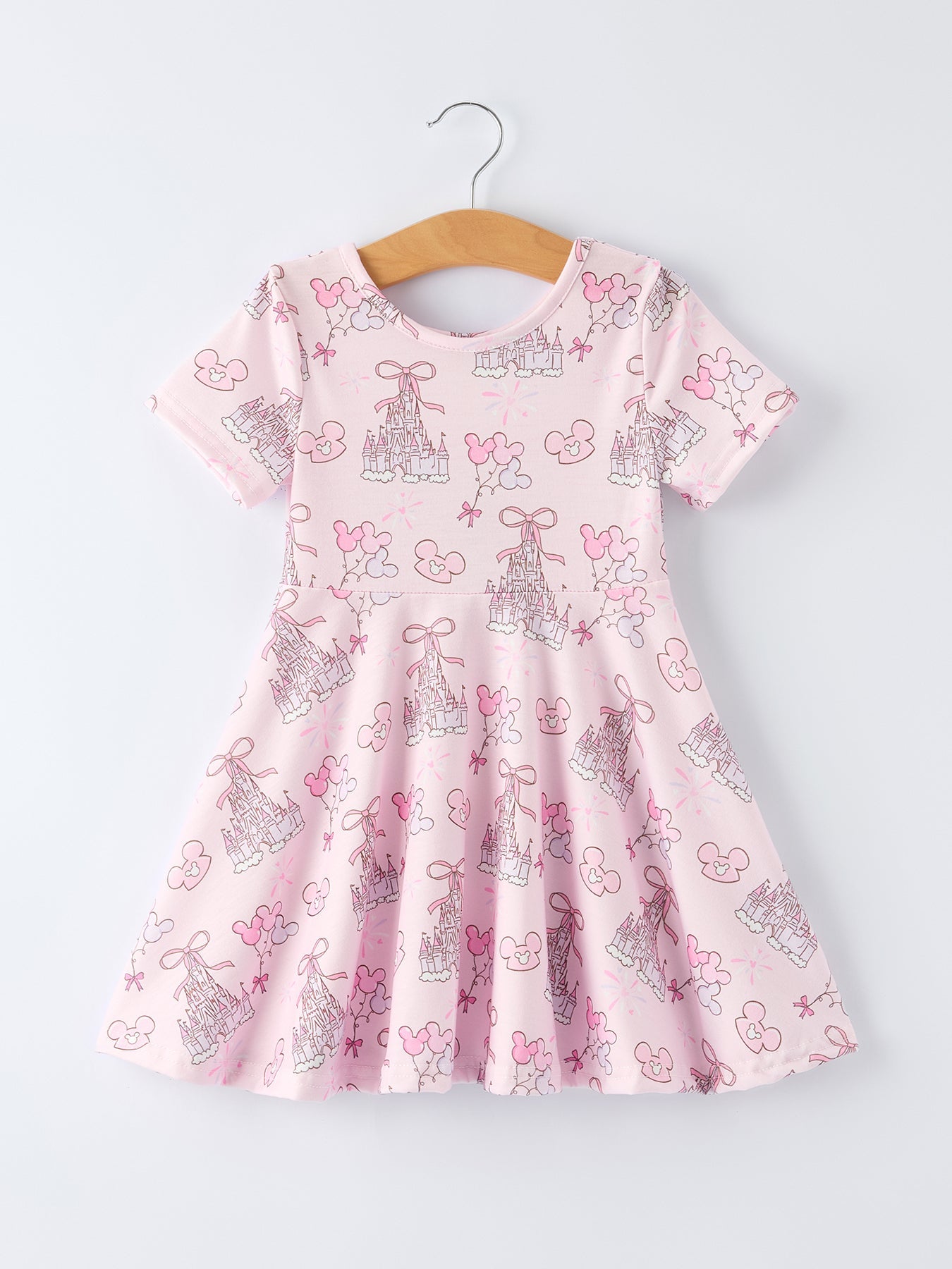 PREORDER Summer Castle Girls Short Sleeve Dress