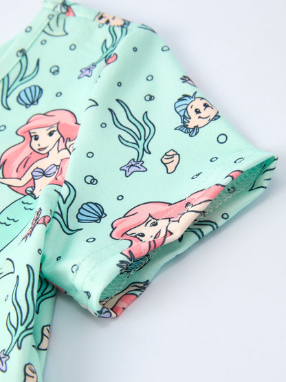 Summer Ocean Girls Short Sleeves Dress