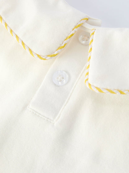 "Jesus Loves Me "Embroidered Toddler Boys'Set