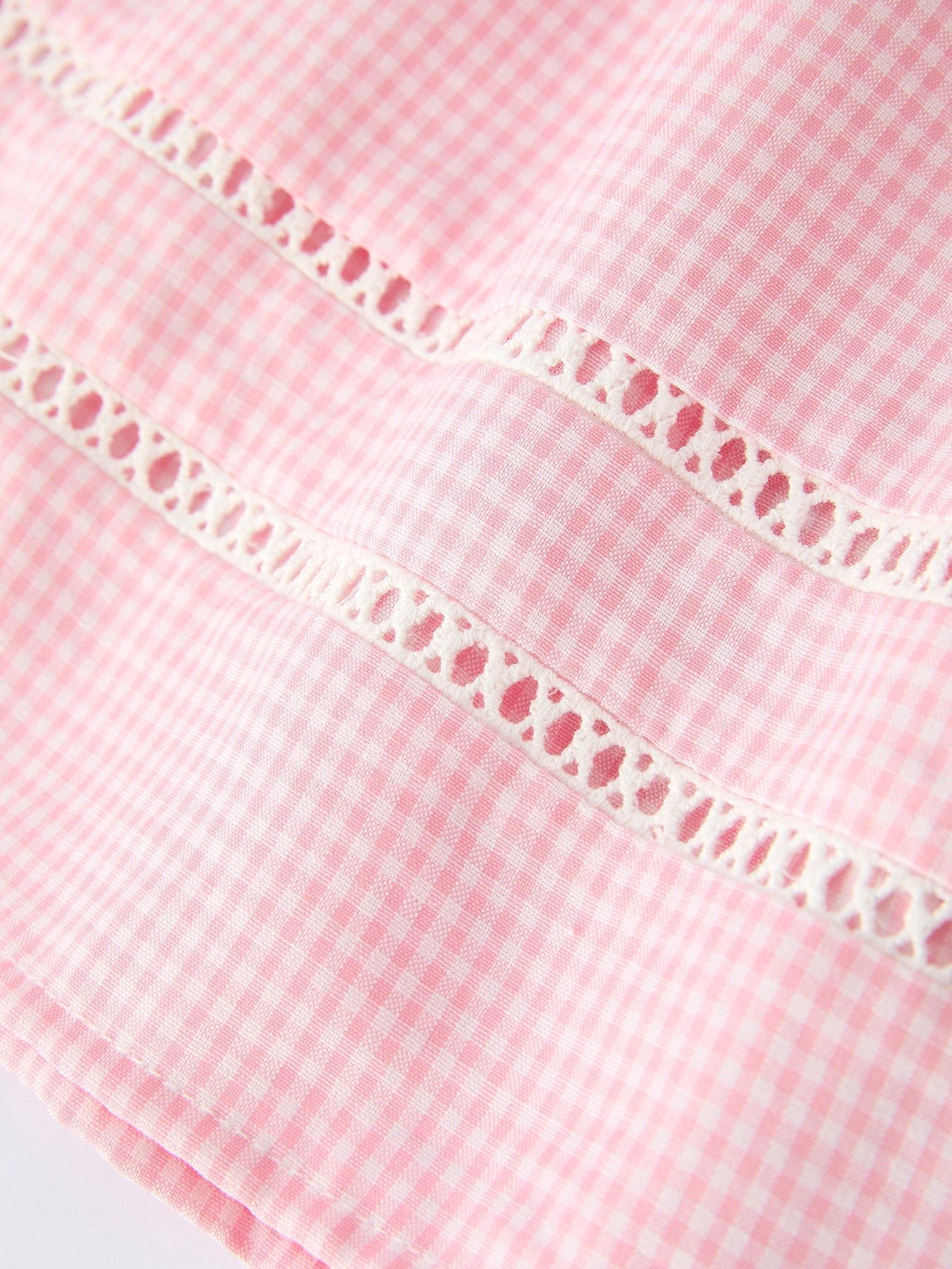 Pink Smocked Church Christ Bishop Christening Girls Dress