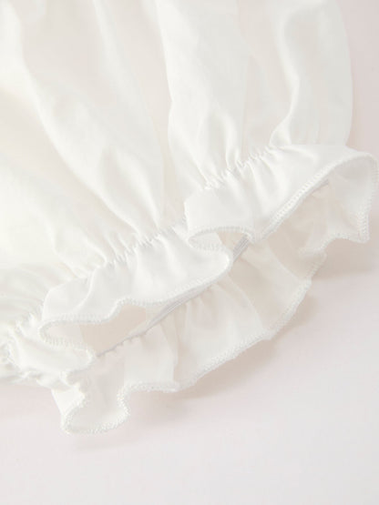 Church Christ Pink Cross Bishop Christening Girls Bloomer Set