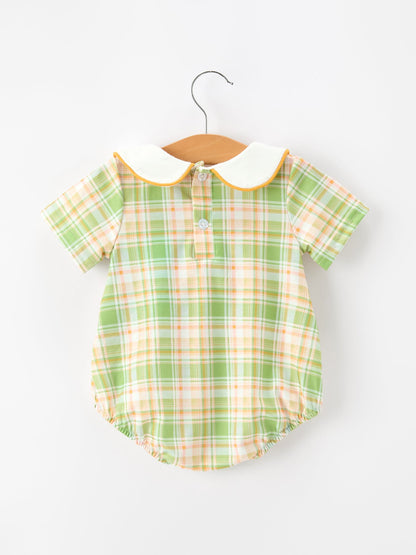Thanksgiving Turkey Smocked Baby Boy JonJon