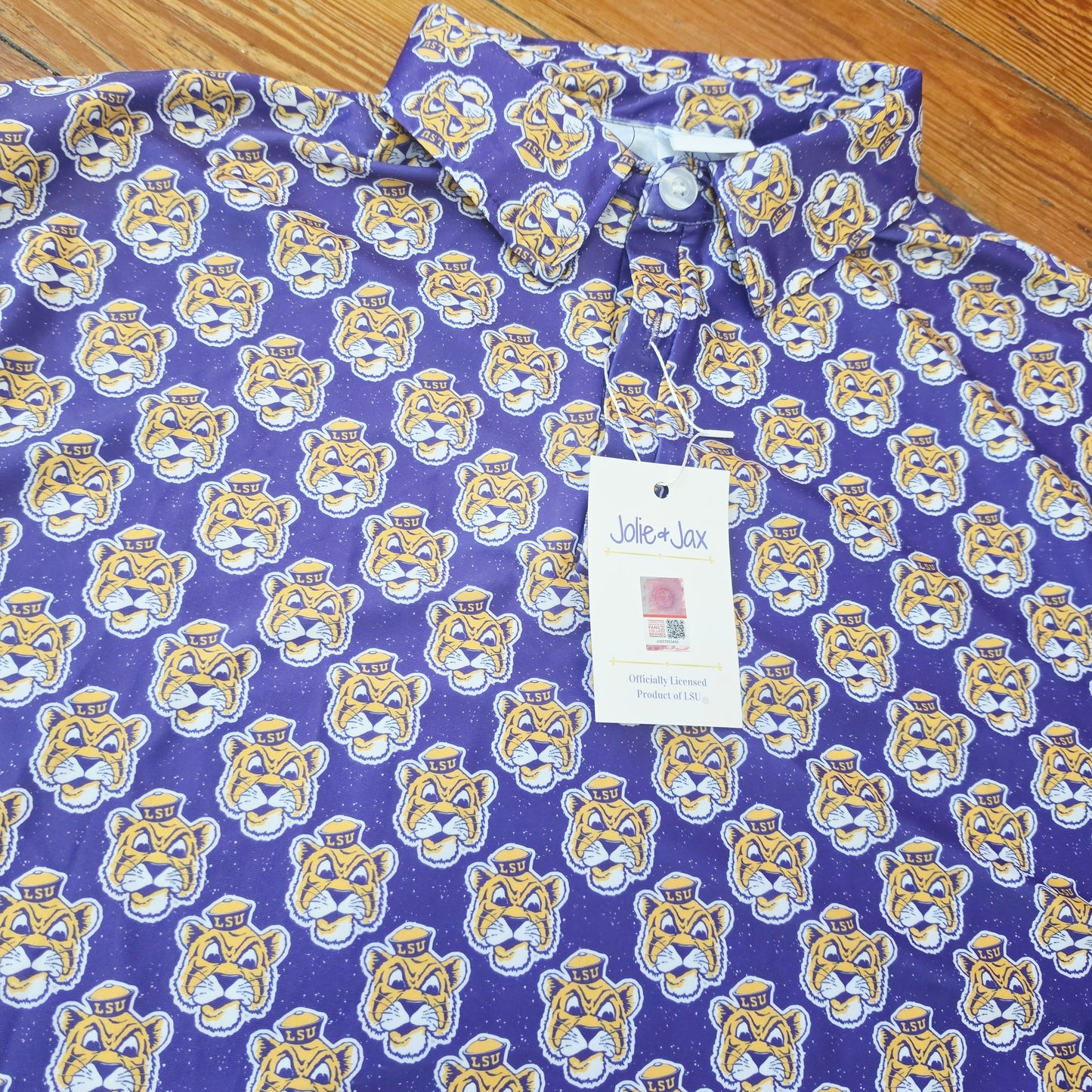 LSU Sailor Mike polo (officially licensed)