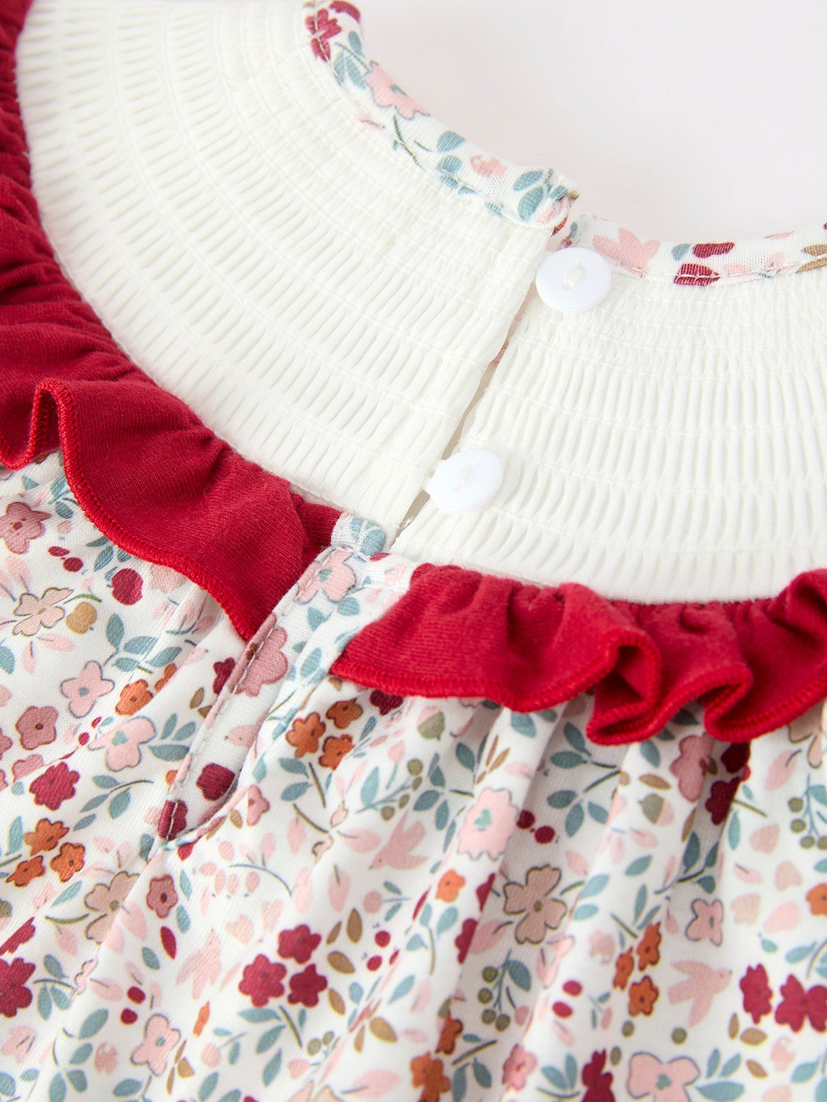 Fall Pumpkin Embroidery Baby Girl Outfit Set Red Bloomer Set