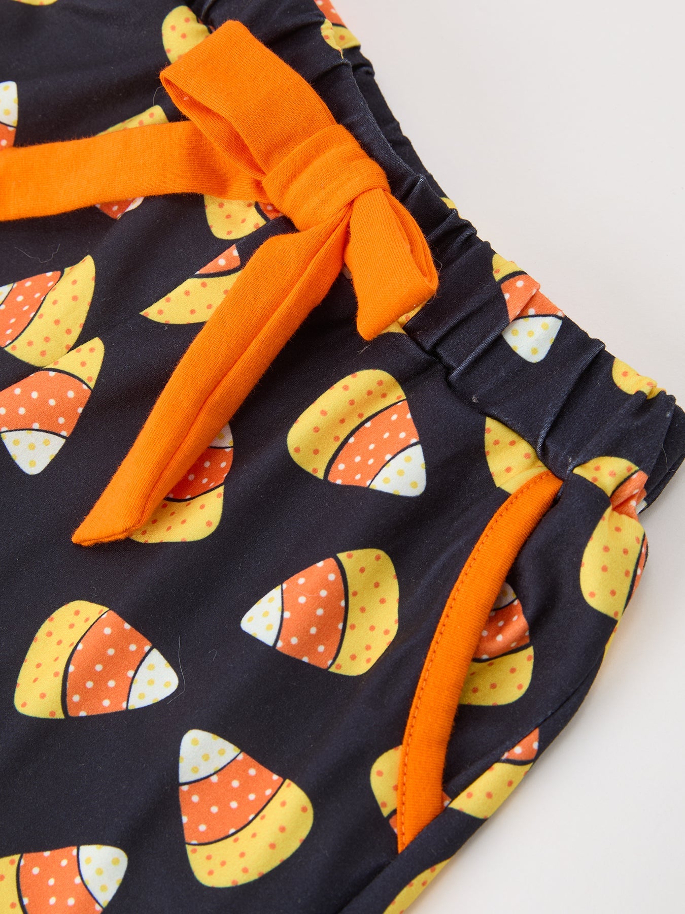 Halloween Candy Corn Mommy and Me Pajama Set Matching Lounge Set