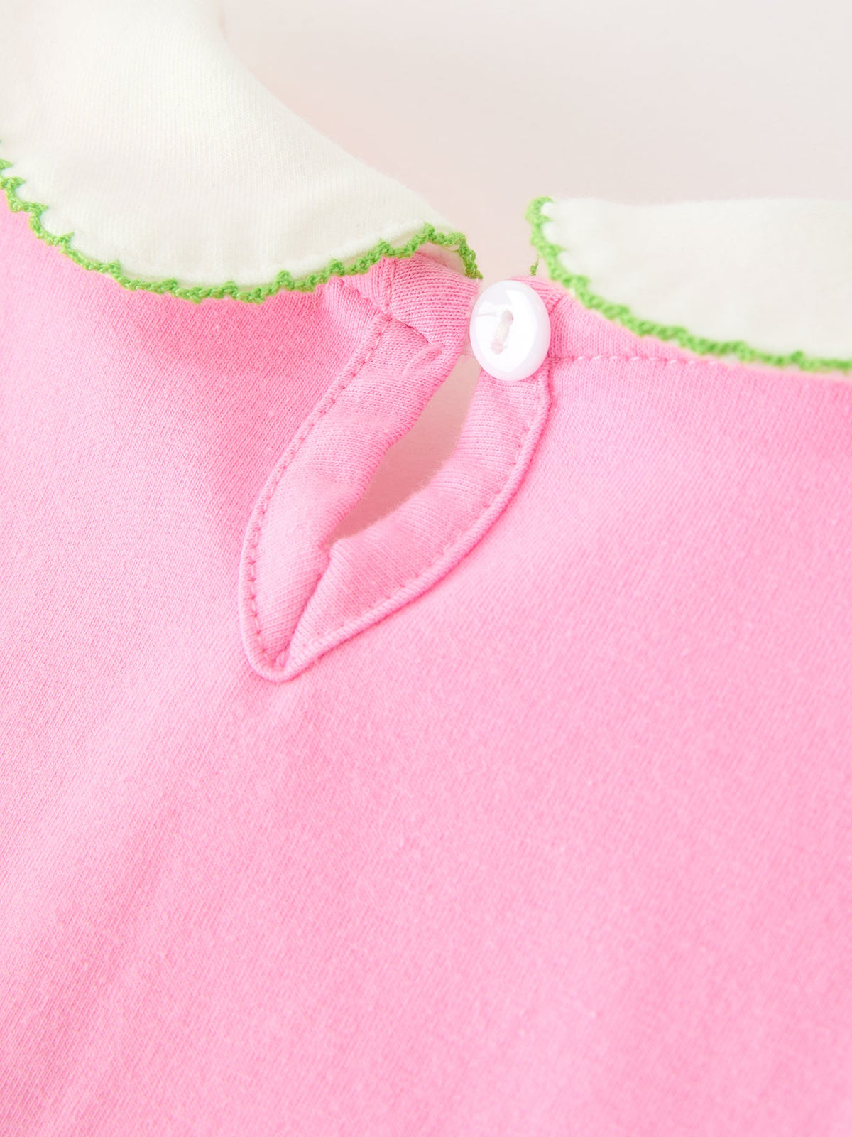 Baby Girls Christmas Pink Bow Christmas Tree Top & Bloomer Set