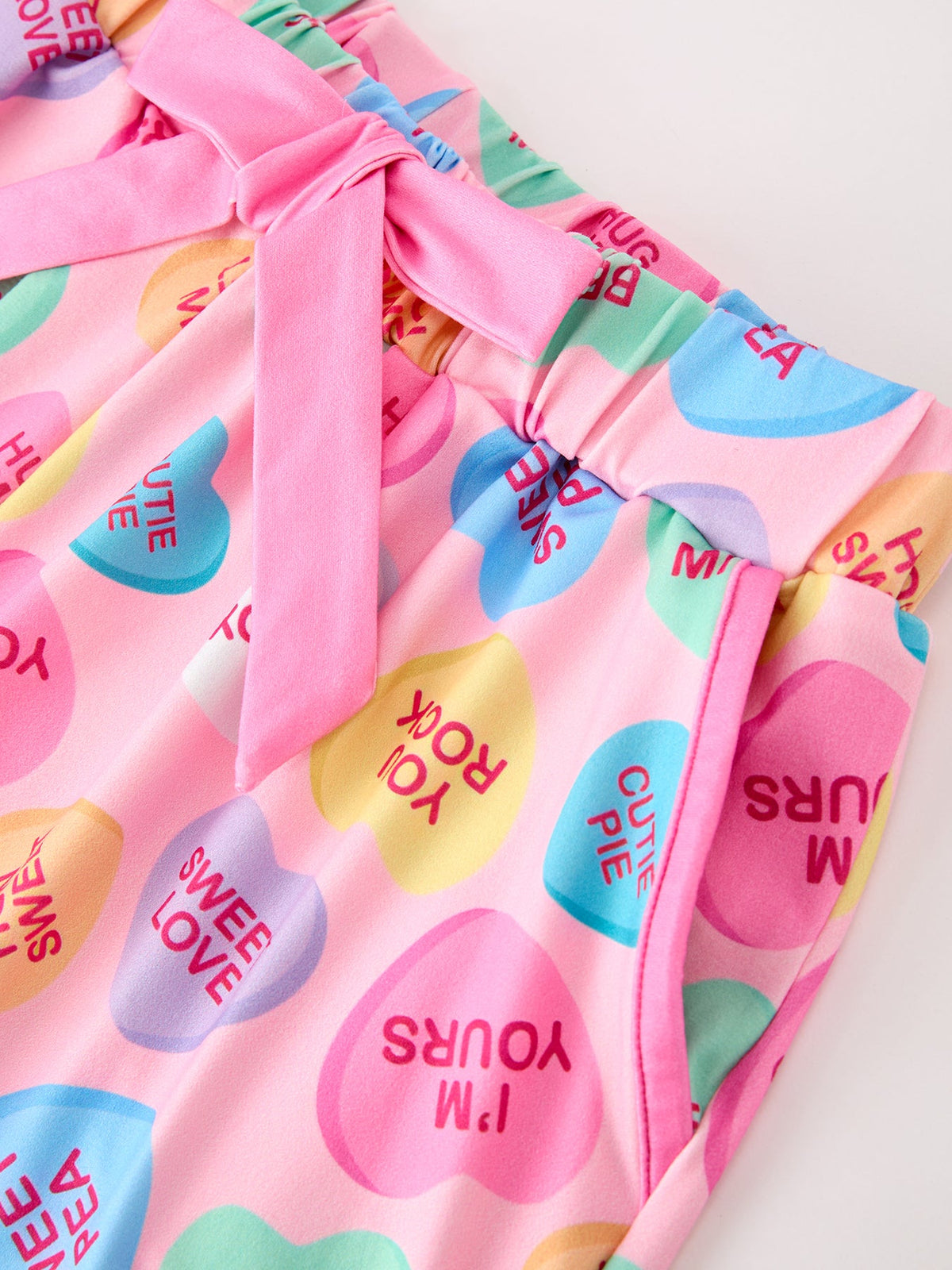 Valentine’s Day Mommy & Me Heart Print Pajama Set
