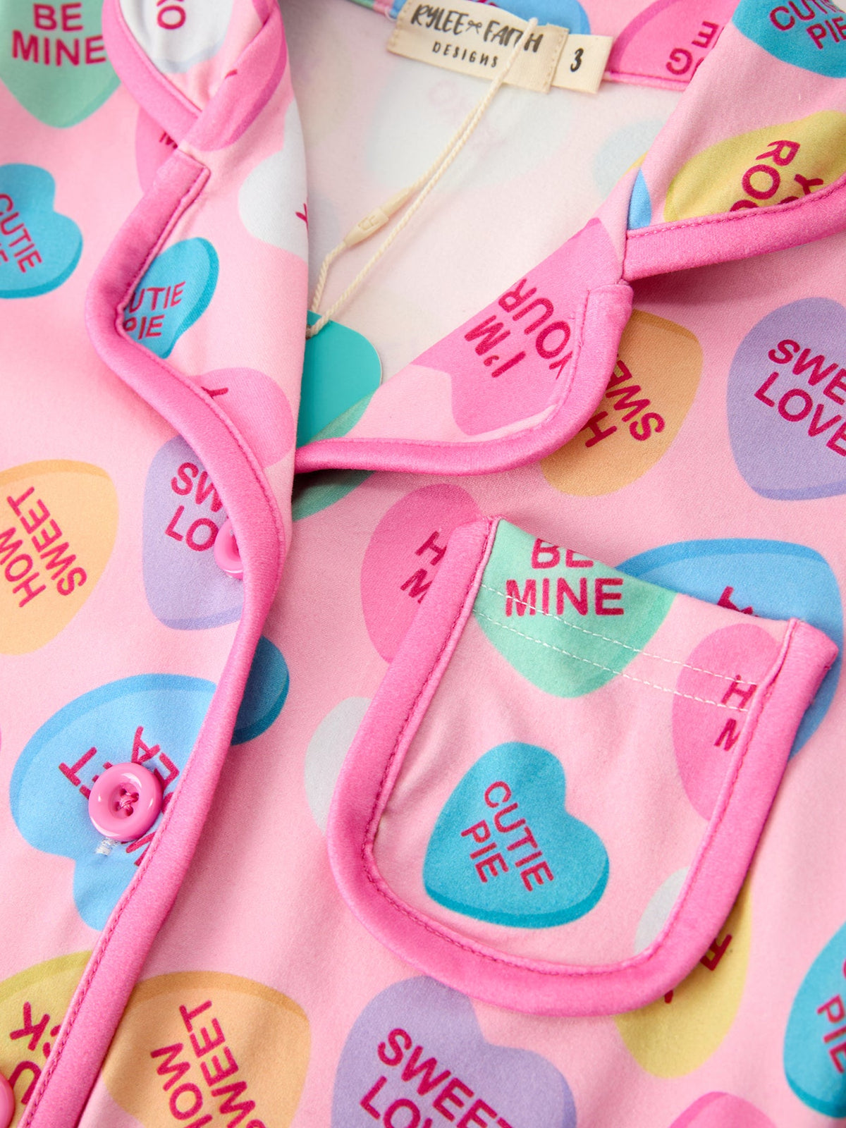 Valentine’s Day Mommy & Me Heart Print Pajama Set