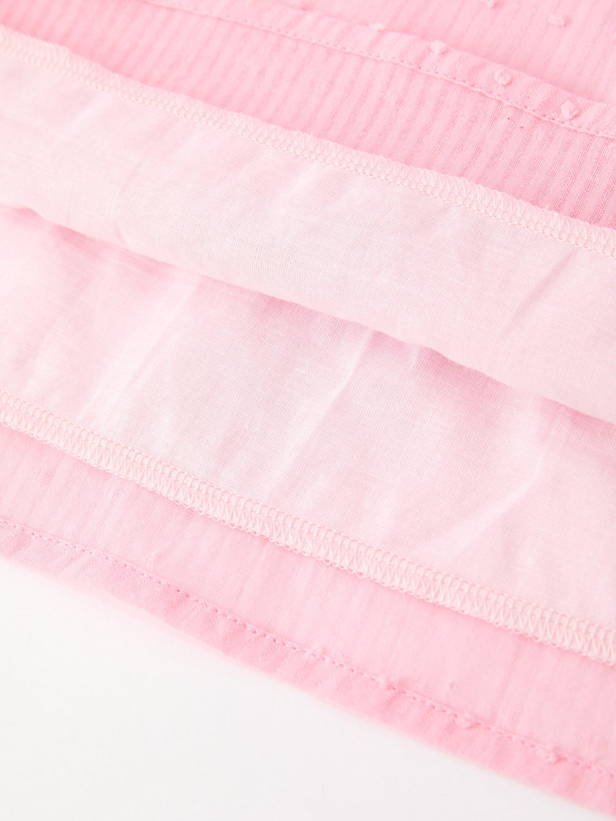 Valentine’s Day Girls Conversation Heart Scallop Collar Pink Dress