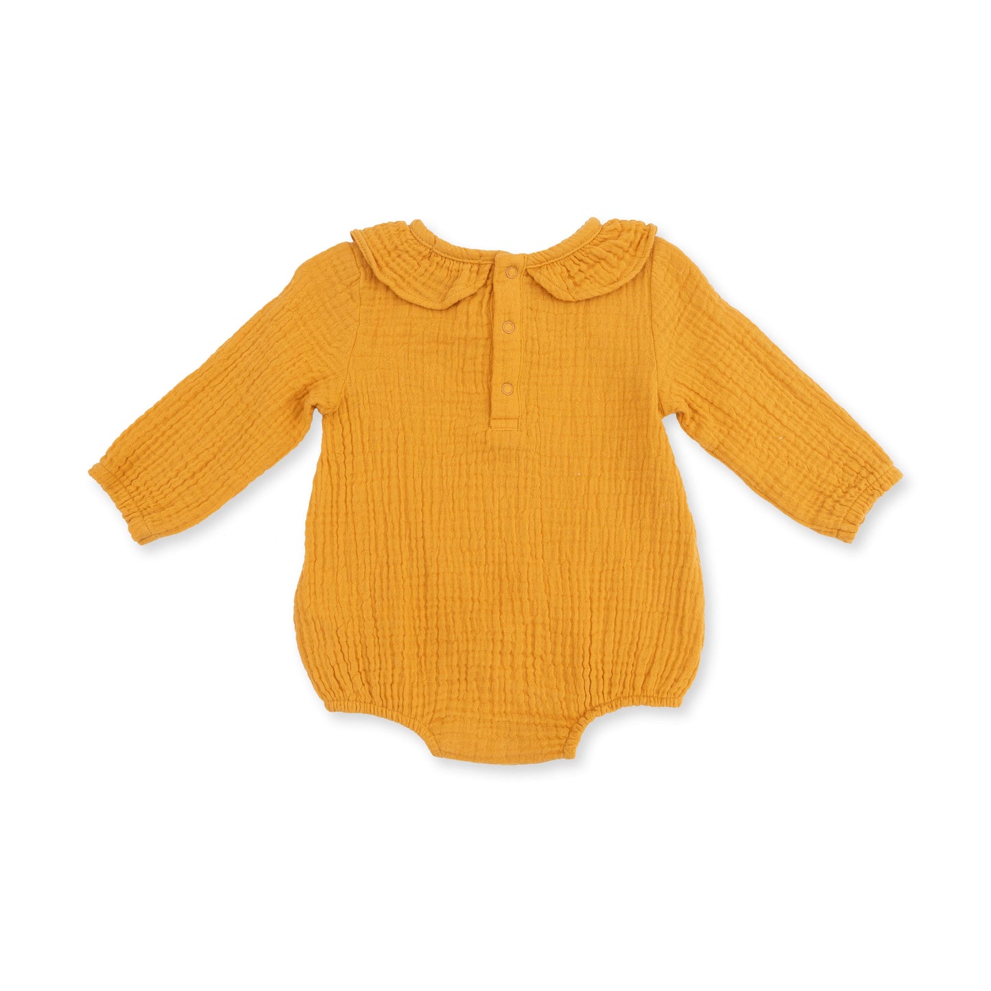 Baby Sunflower - Bubble with Ruffle Collar