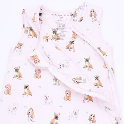 Bestie Dogs Pink - Sleep Bag