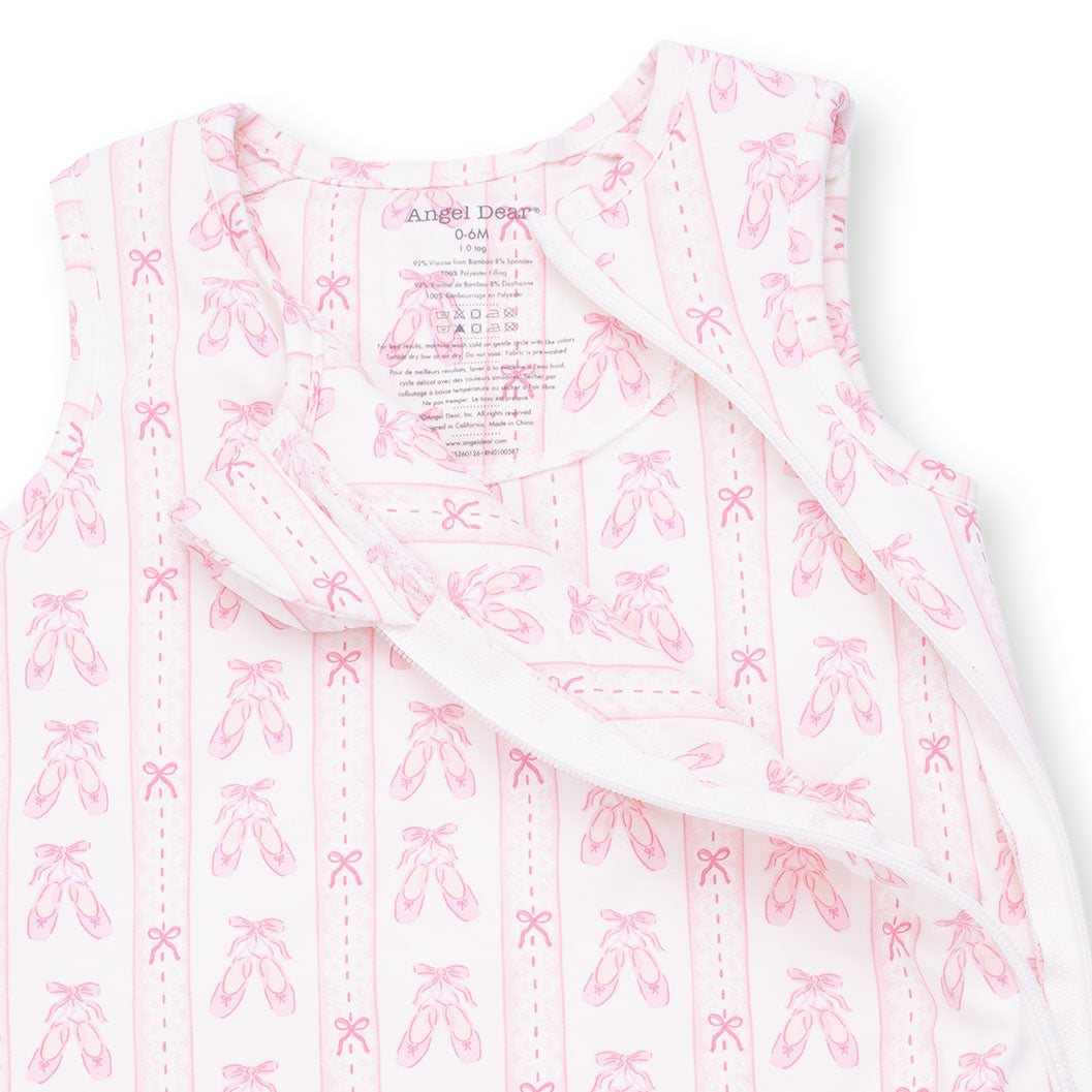 Ballet Shoes Ribbon Stripe - Sleep Bag