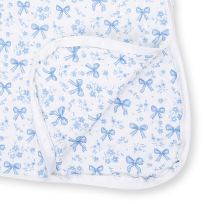 Blue Bows and Flowers - Sleep Bag