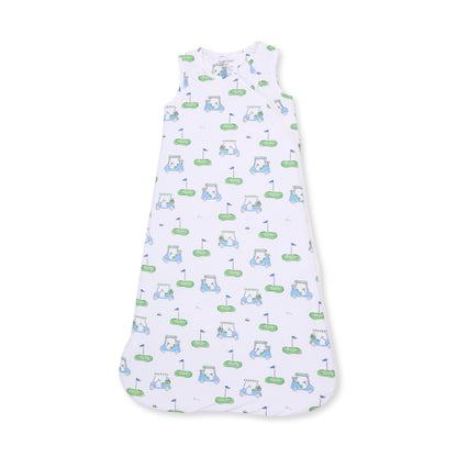 Golf Carts Blue - Sleep Bag