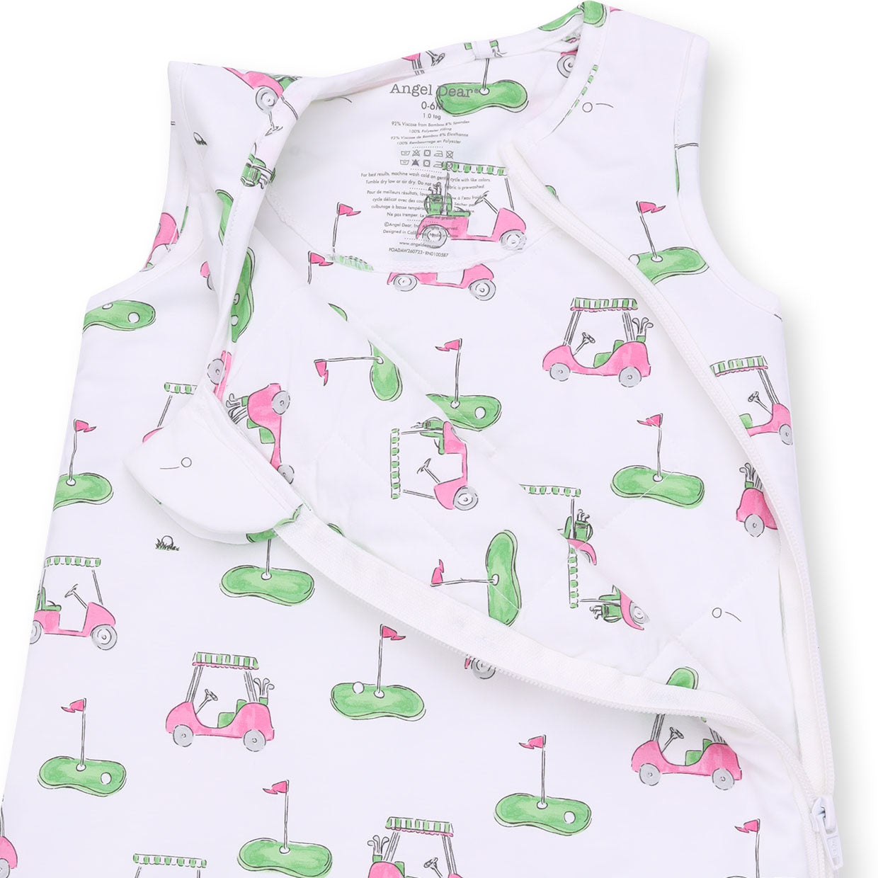 Golf Carts Pink - Sleep Bag