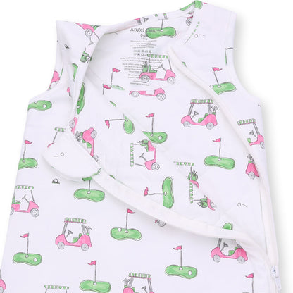Golf Carts Pink - Sleep Bag