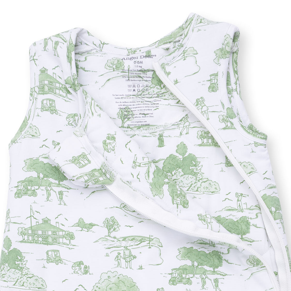 Golf Toile Green - Sleep Bag