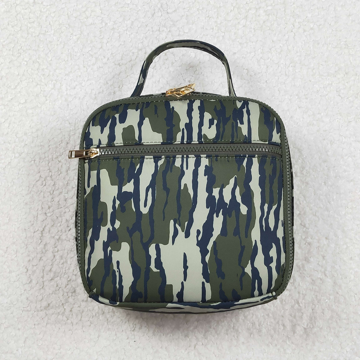 BA0228 Baby Kids Camo Lunch Dinnder Picnic Thermal Bags Lunch Boxes