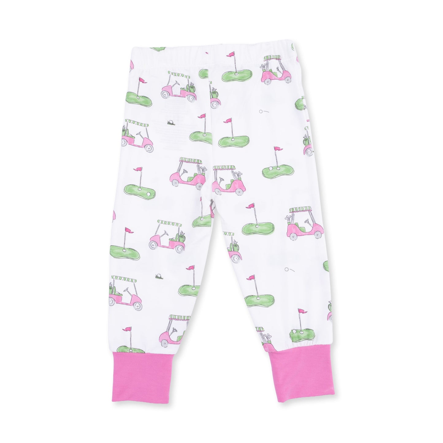 Golf Carts Pink - Short Sleeve Loungewear Set
