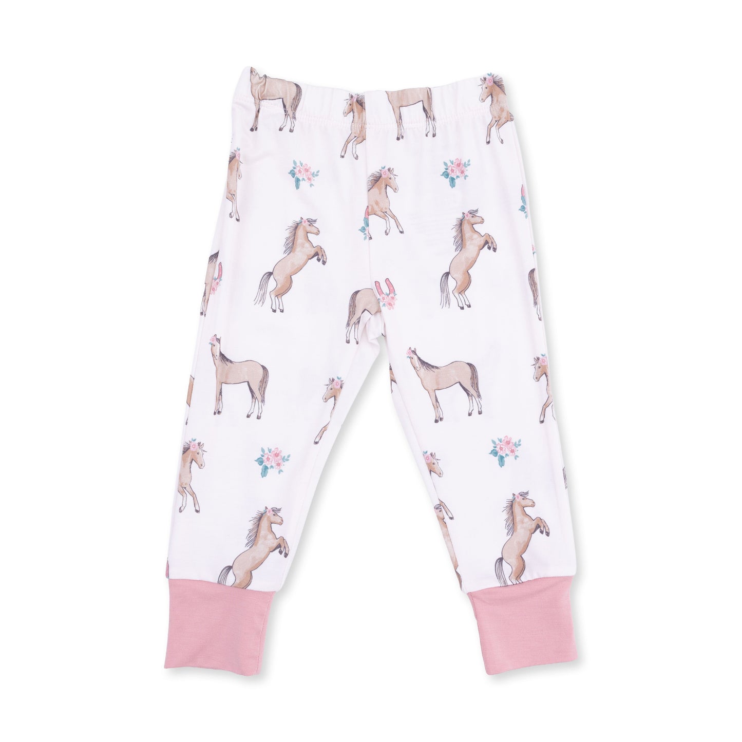 I Love Horses - Short Sleeve Loungewear Set